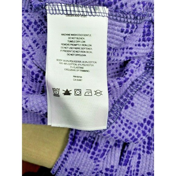 Columbia Omni Wick Advanced Evaporation Women Long Sleeve Purple Small Shirt - Picture 9 of 12